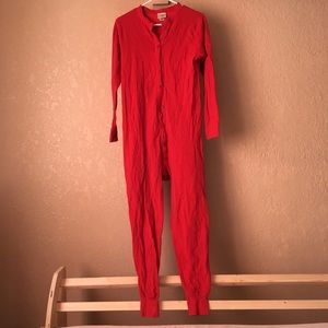 Ll bean Women’s small onesie/union suit/base layer